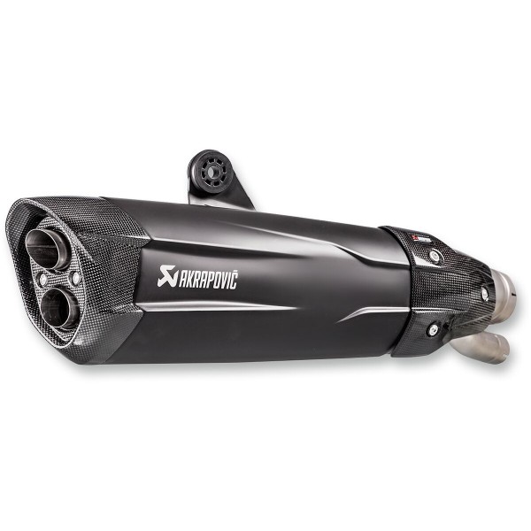 MUFFLER TI/CF BLK S1000RR 17