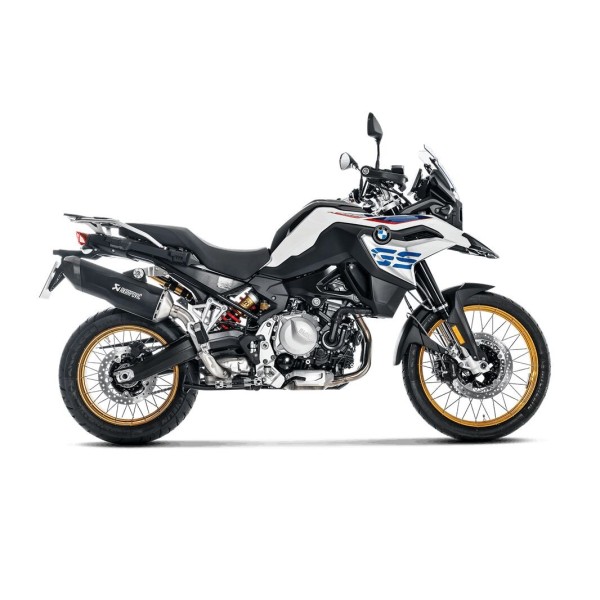 MUFFLER TI/CF BK F900GS