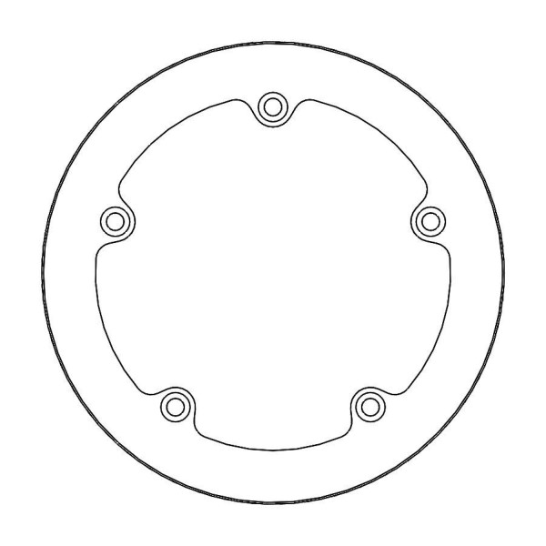 BRAKE DISC HALO MUD REAR BMW
