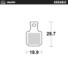 BRAKE PAD ORGANIC
