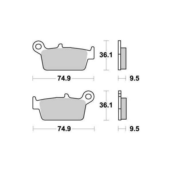 BRAKE PAD NITRO
