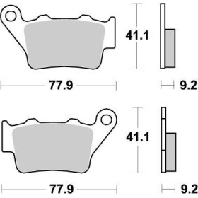 BRAKE PAD NITRO