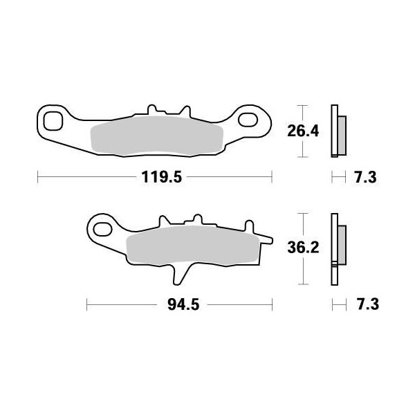 BRAKE PAD NITRO