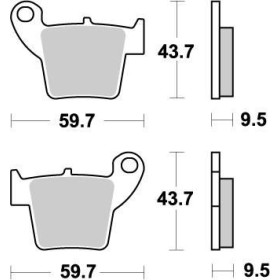 BRAKE PAD NITRO