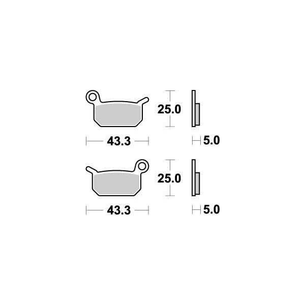 BRAKE PAD NITRO