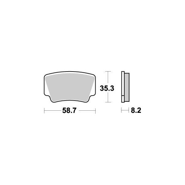 BRAKE PAD NITRO