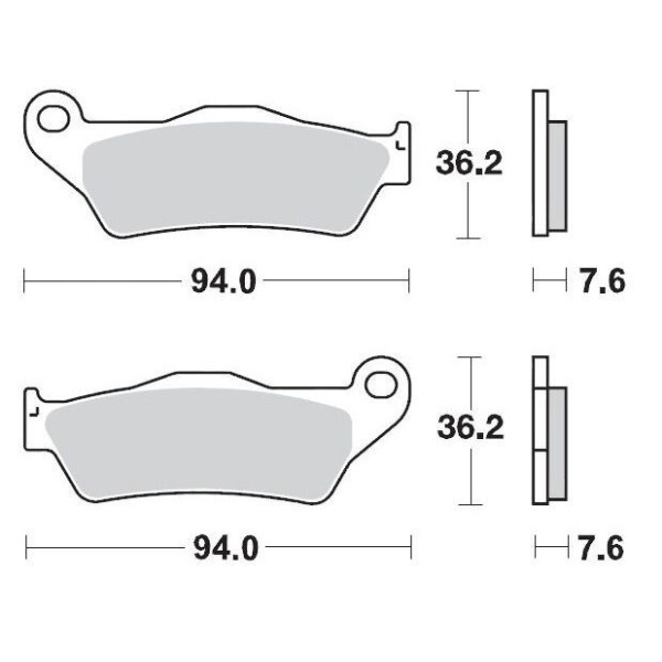 BRAKE PAD NITRO SPORT