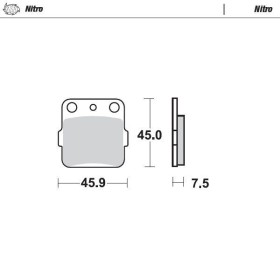 BRAKE PAD NITRO