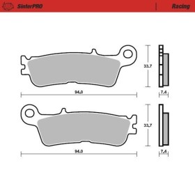 BRAKE PAD RACING