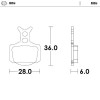 BRAKE PADS NITRO