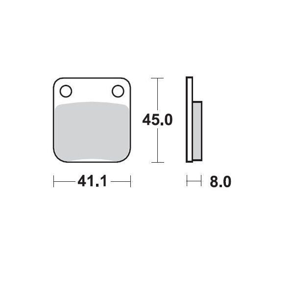 BRAKE PAD CERAMIC