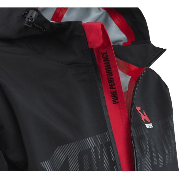 RAIN JACKET BLACK MEN XL