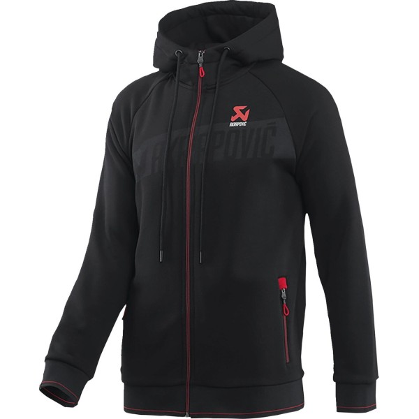 ZIP HOODIE BLACK MEN M