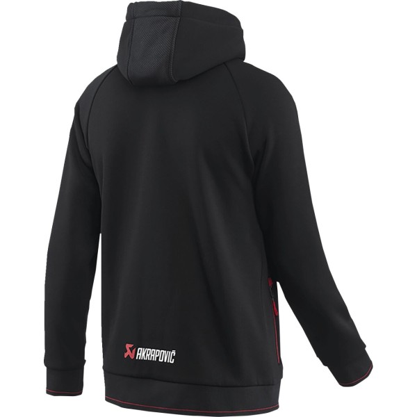 ZIP HOODIE BLACK MEN M