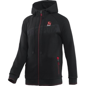 ZIP HOODIE BLACK MEN XL