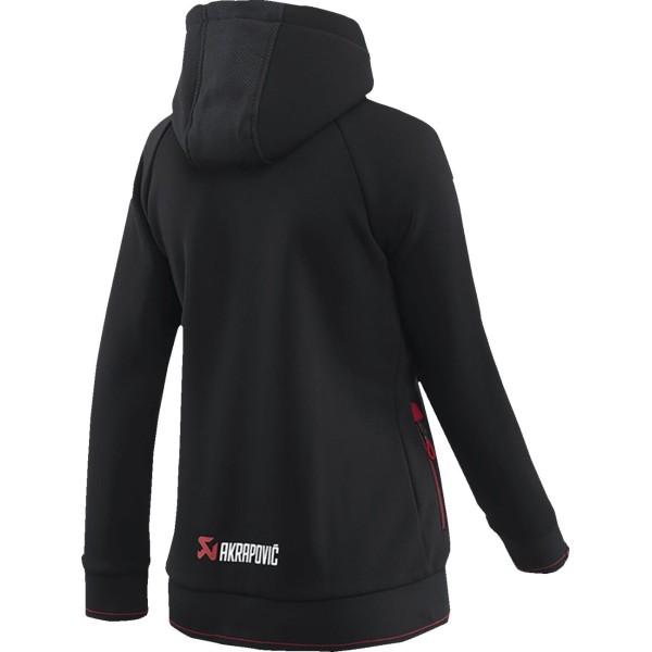 ZIP HOODIE BLACK WMN S