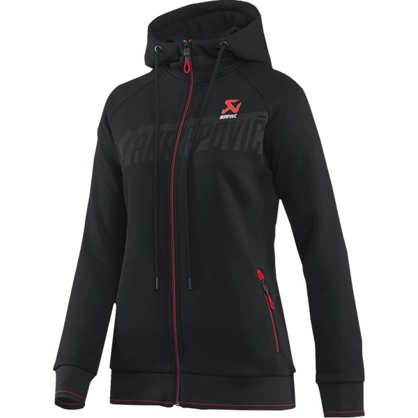 ZIP HOODIE BLACK WMN S