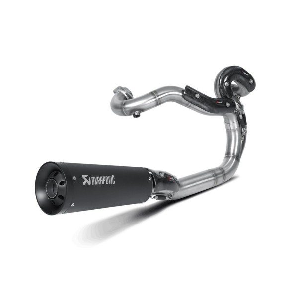 EXHAUST V-ROD VRSCF TI/BK