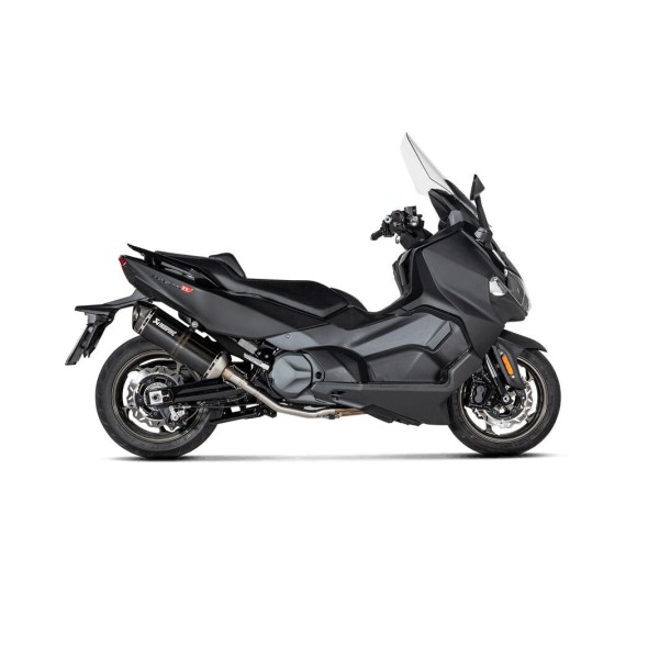 EXHAUST RAC SS/CF MAXSYM
