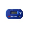 Compteur d'heures SCAR Sans-fil avec Velcro bleu