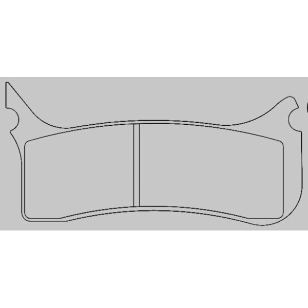 Plaquettes de frein BERINGER Racing métal fritté - KIT1100R8