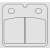 Plaquettes de frein BERINGER Standard route/Sport métal fritté - KIT506HS