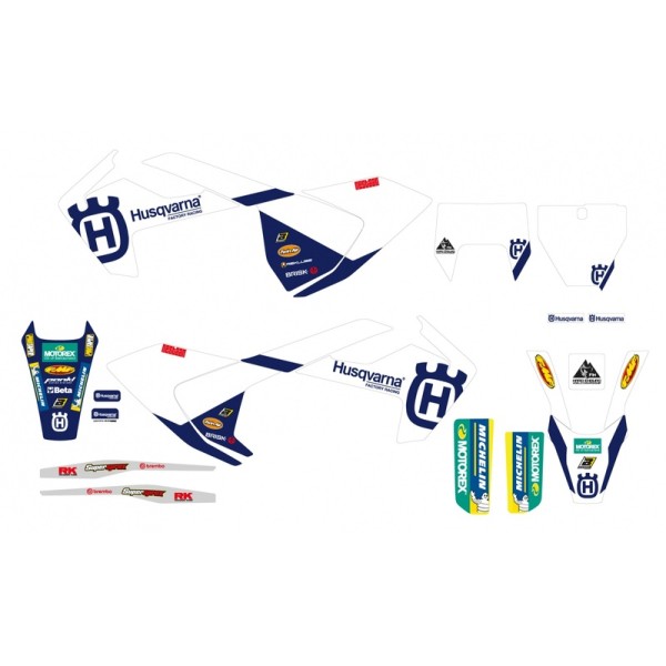 Kit complet BLACKBIRD Replica Husqvarna Factory 23