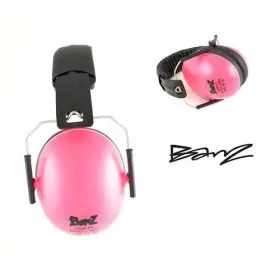 casque anti bruit Babybanz pour enfants de 2 ans et plus. couleur rose