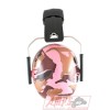 casque anti bruit Babybanz pour enfants de 2 ans et plus. couleur camouflage rose