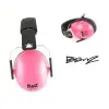 casque anti bruit Babybanz pour enfants de 2 ans et plus. couleur rose