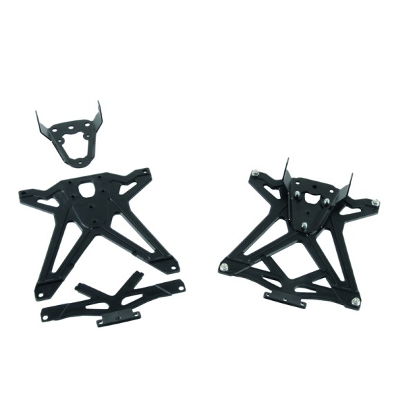 Support de plaque réglable LIGHTECH noir Yamaha MT-09
