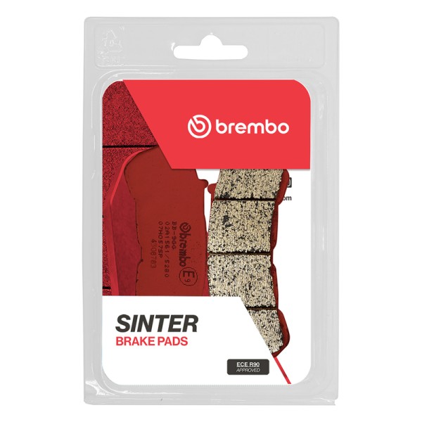 Plaquettes de frein BREMBO route métal fritté - 07HO57SP