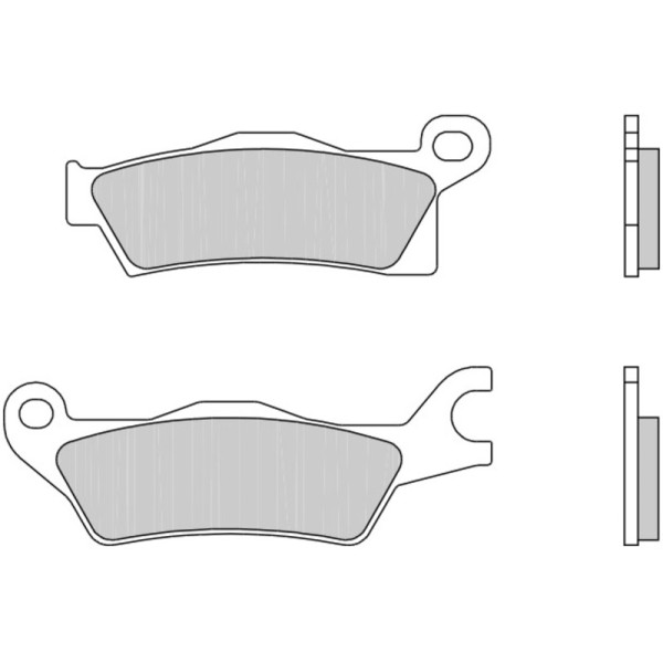 Plaquettes de frein BREMBO Off-Road métal fritté - 07GR27SX