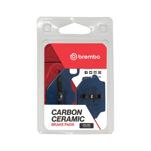 Plaquettes de frein BREMBO route carbone céramique - 07BB0708