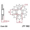 Pignon JT SPROCKETS acier anti-bruit 1902 - 520