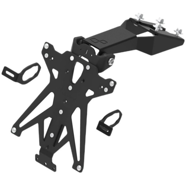 Support de plaque LIGHTECH réglable noir Kawasaki Z650