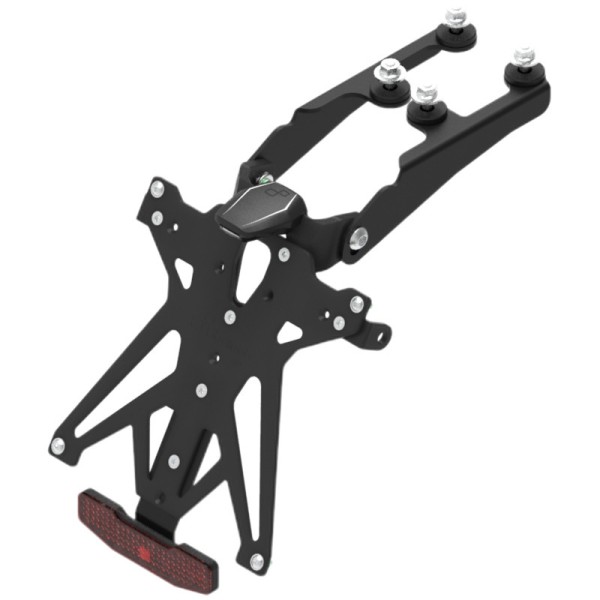 Support de plaque LIGHTECH réglable noir Honda Hornet 600