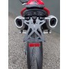 Support de plaque LIGHTECH réglable noir Triumph Speed Triple 1050