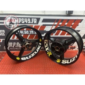 Paire de jantes Suzuki 600 GSX-R 2001 à 2003