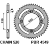 Couronne PBR acier standard 4549 - 520