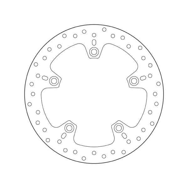 Disque de frein BREMBO Oro fixe - 68B407C0