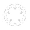 Disque de frein BREMBO Oro fixe - 68B407C0