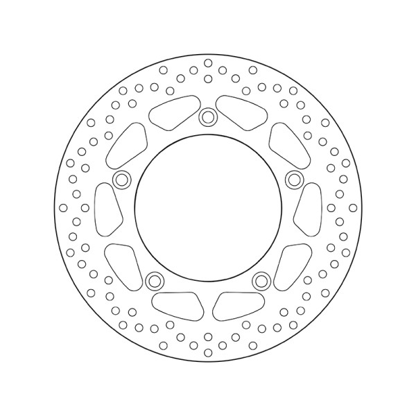 Disque de frein BREMBO Oro fixe - 68B407F8