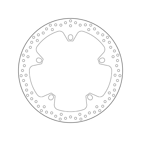 Disque de frein BREMBO Oro fixe - 68B407D7