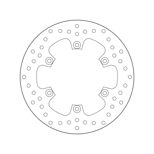 Disque de frein BREMBO Oro fixe - 68B407E4