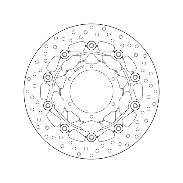 Disque de frein BREMBO Oro flottant - 78B40823