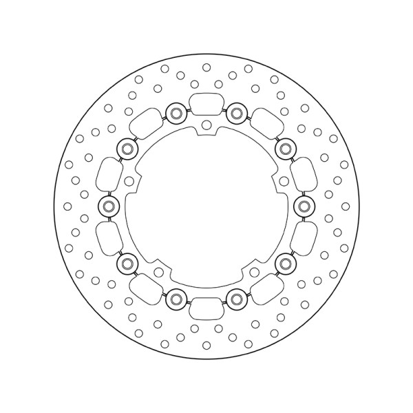 Disque de frein BREMBO Oro flottant - 78B40837