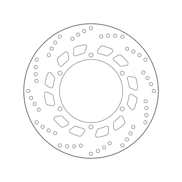 Disque de frein BREMBO Oro fixe - 68B407D0