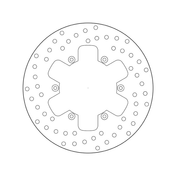 Disque de frein BREMBO Oro fixe - 68B407C1