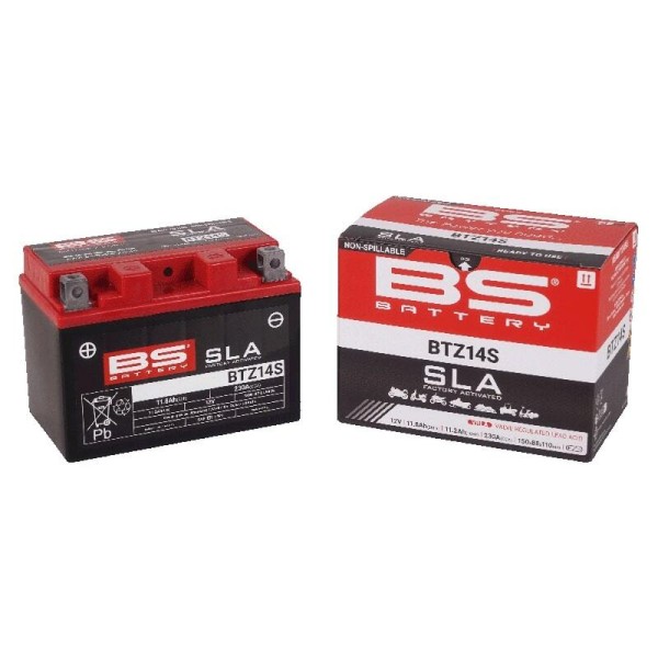 Batterie BS BATTERY SLA sans entretien activé usine - BTZ14S
